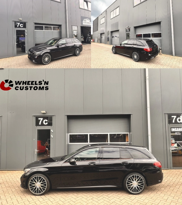 Mercedes C-klasse - 19 inch JF Luxury - AMG Design 
