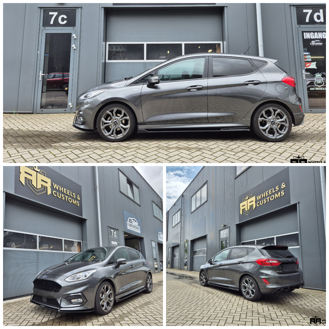 Ford Fiesta voorzien van Maxton Design onderdelen