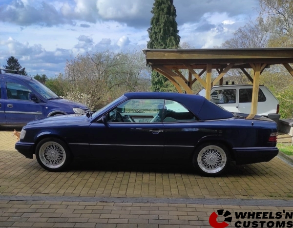 Mercedes E200 cabriolet w124 - 17 inch JR9 - 7.5J ET35