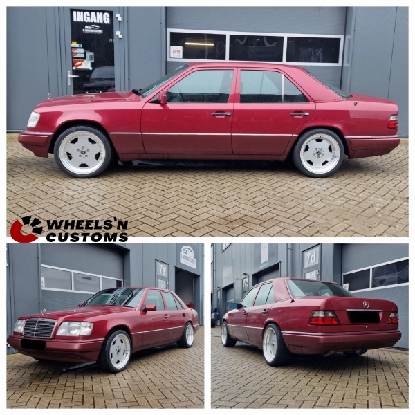 Mercedes E Klasse W124 - 18 inch Old school AMG - 8J ET35 + 9J ET30