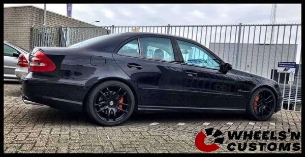 Mercedes E55 W211 AMG - 19 inch breedset - 8.5J + 9.5J