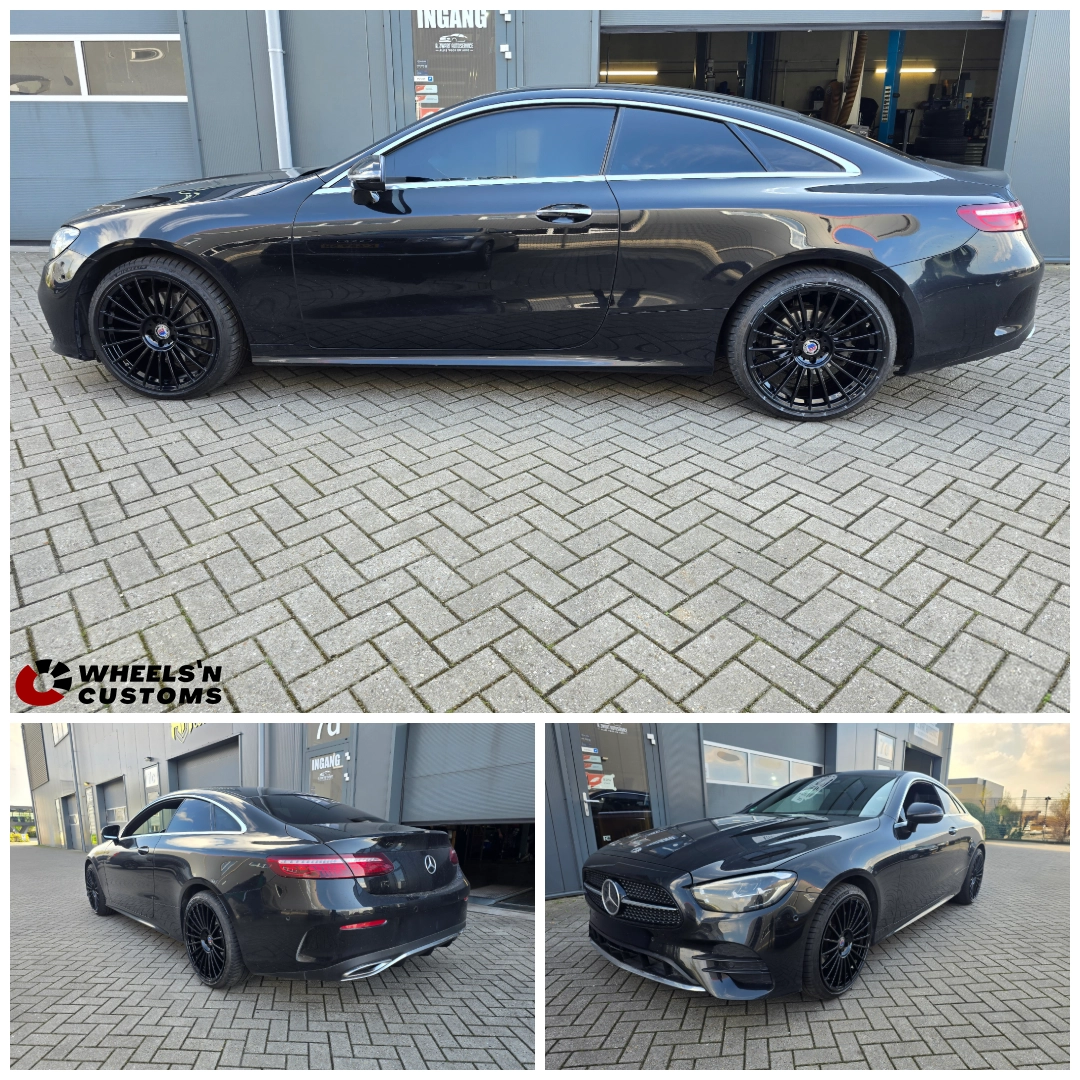 Mercedes E-klasse - 20 inch JF Luxury DH7 series 80284 Alpina Gloss Black - 9J ET35 + 10J ET40