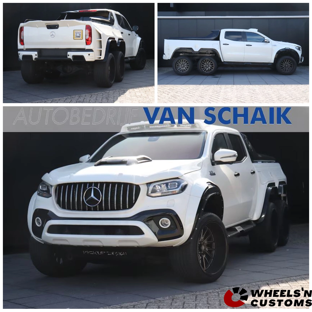 Mercedes X-Klasse 6x6 - Custom velgen