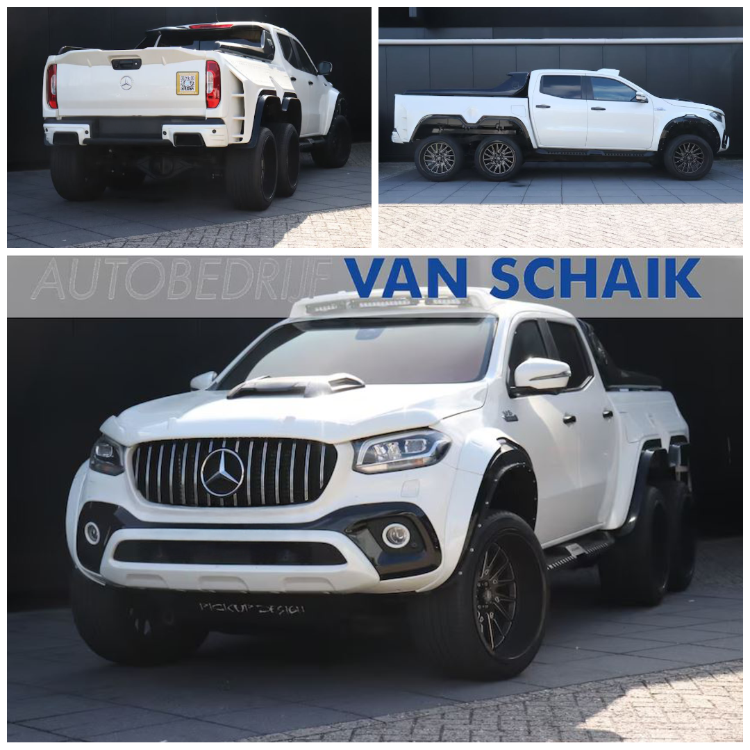 Mercedes X-Klasse 6x6 - Custom velgen