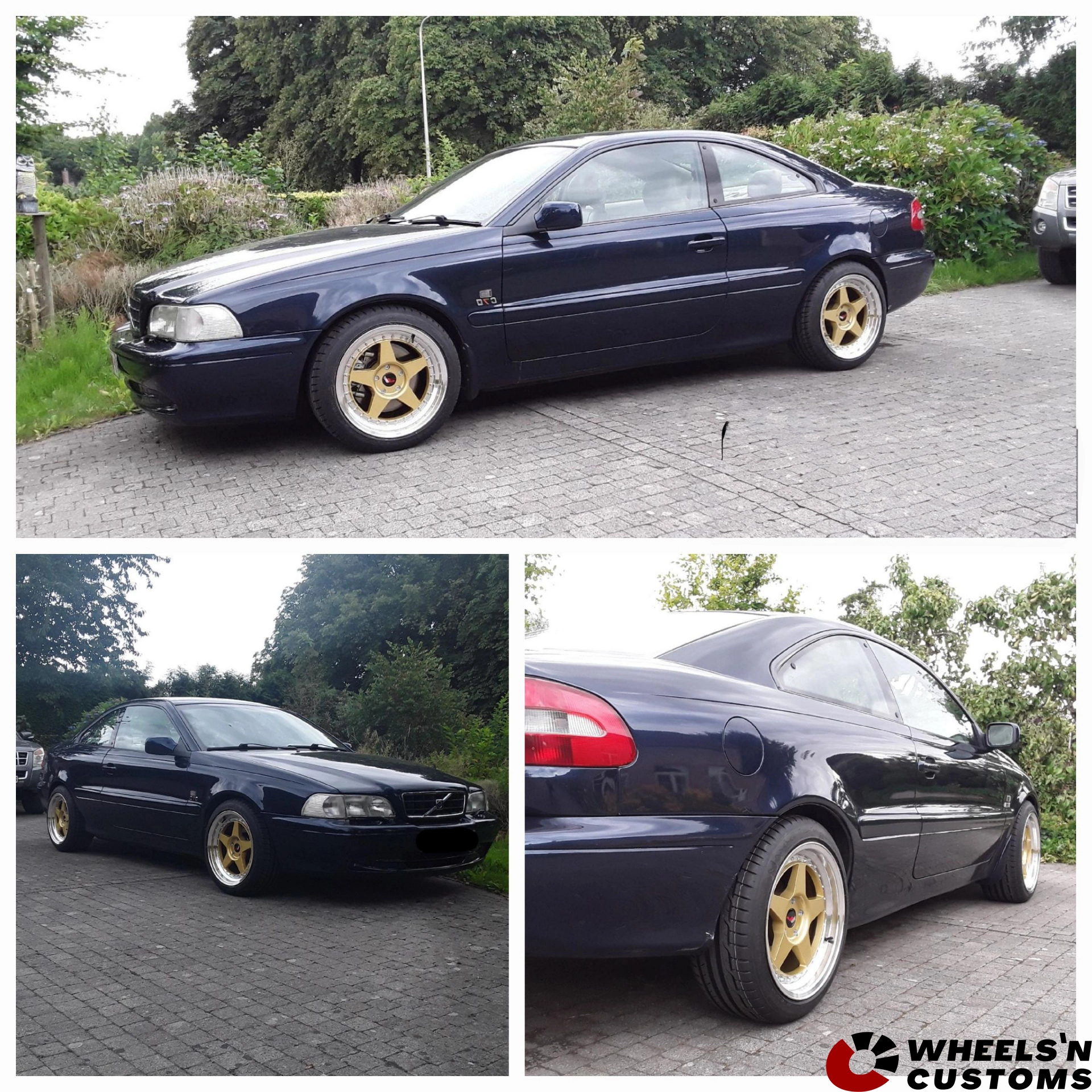 Volvo C70 - 17 inch Japan Racing JR6 - 5x108 9J ET20 + ET25