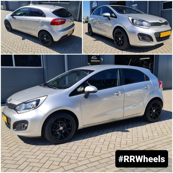 Kia Rio - 17 inch HRE - 4x100 7.5J ET35