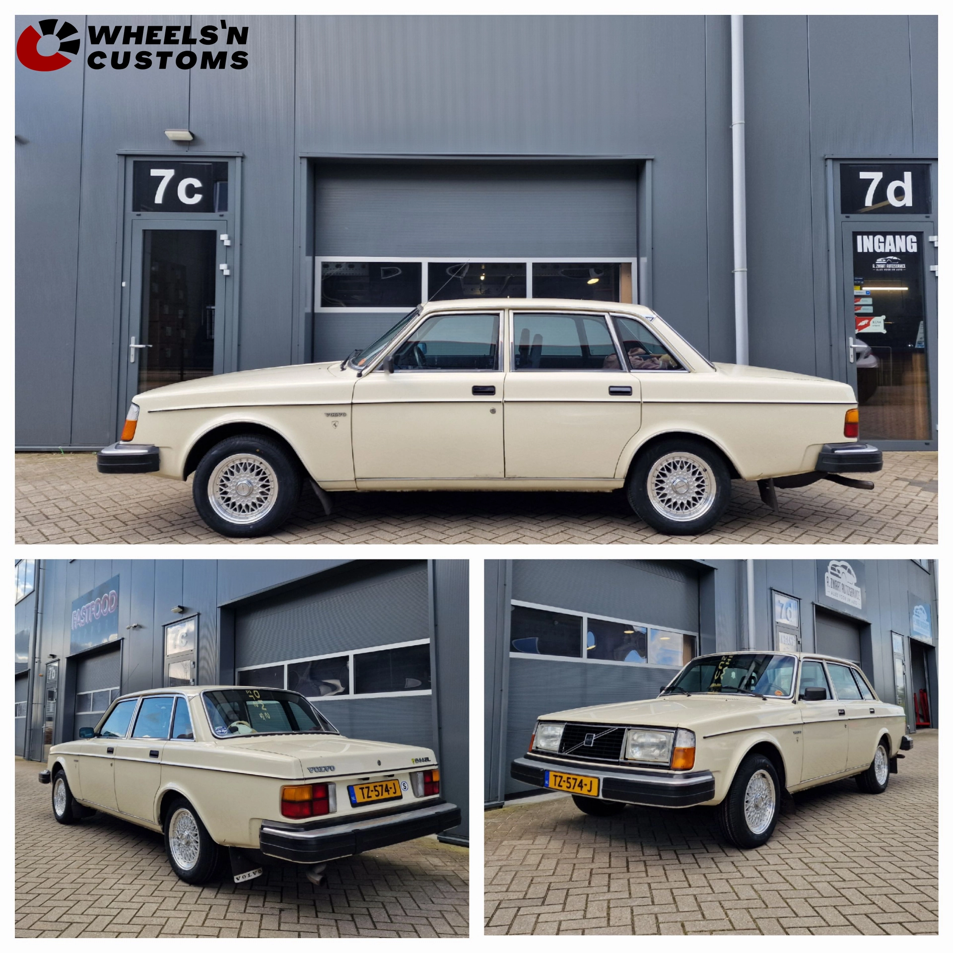 Volvo 244 - 15 inch Lenso BSX - 5x108 7J E20