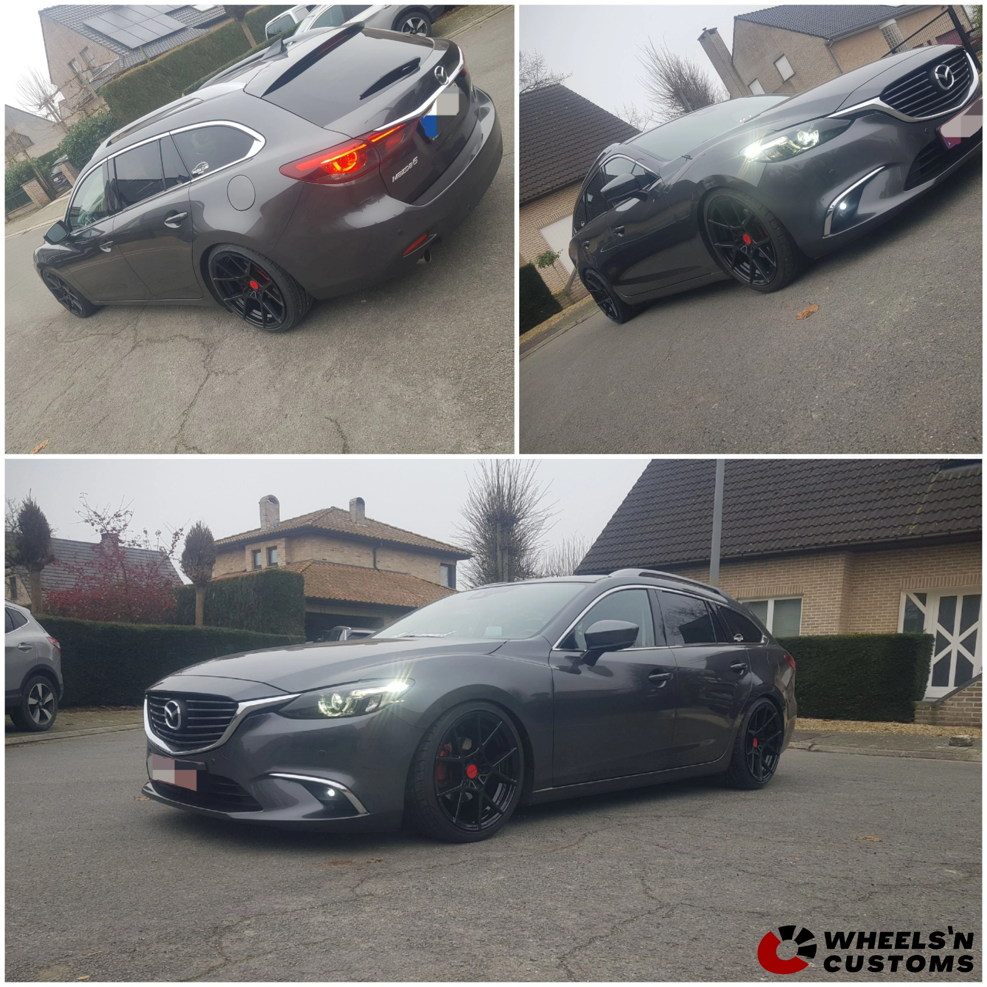 Mazda 6 sports break - 19 inch Rotiform KPS - 8.5J + 10J