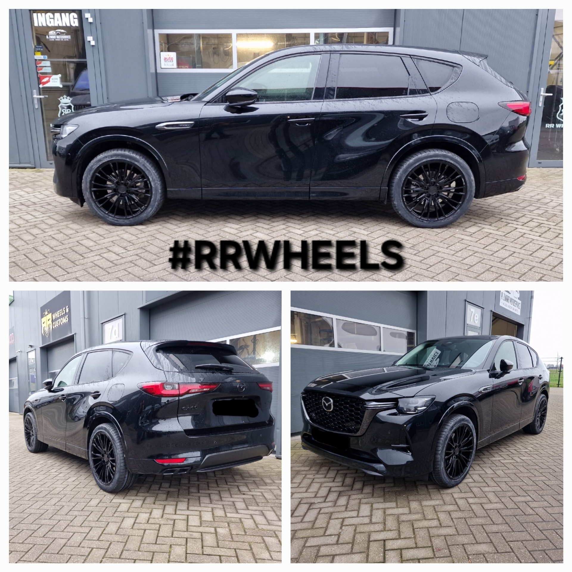 Mazda CX-60 - 21 inch Axe CF2 Gloss Black - 5x114.3 9J ET40