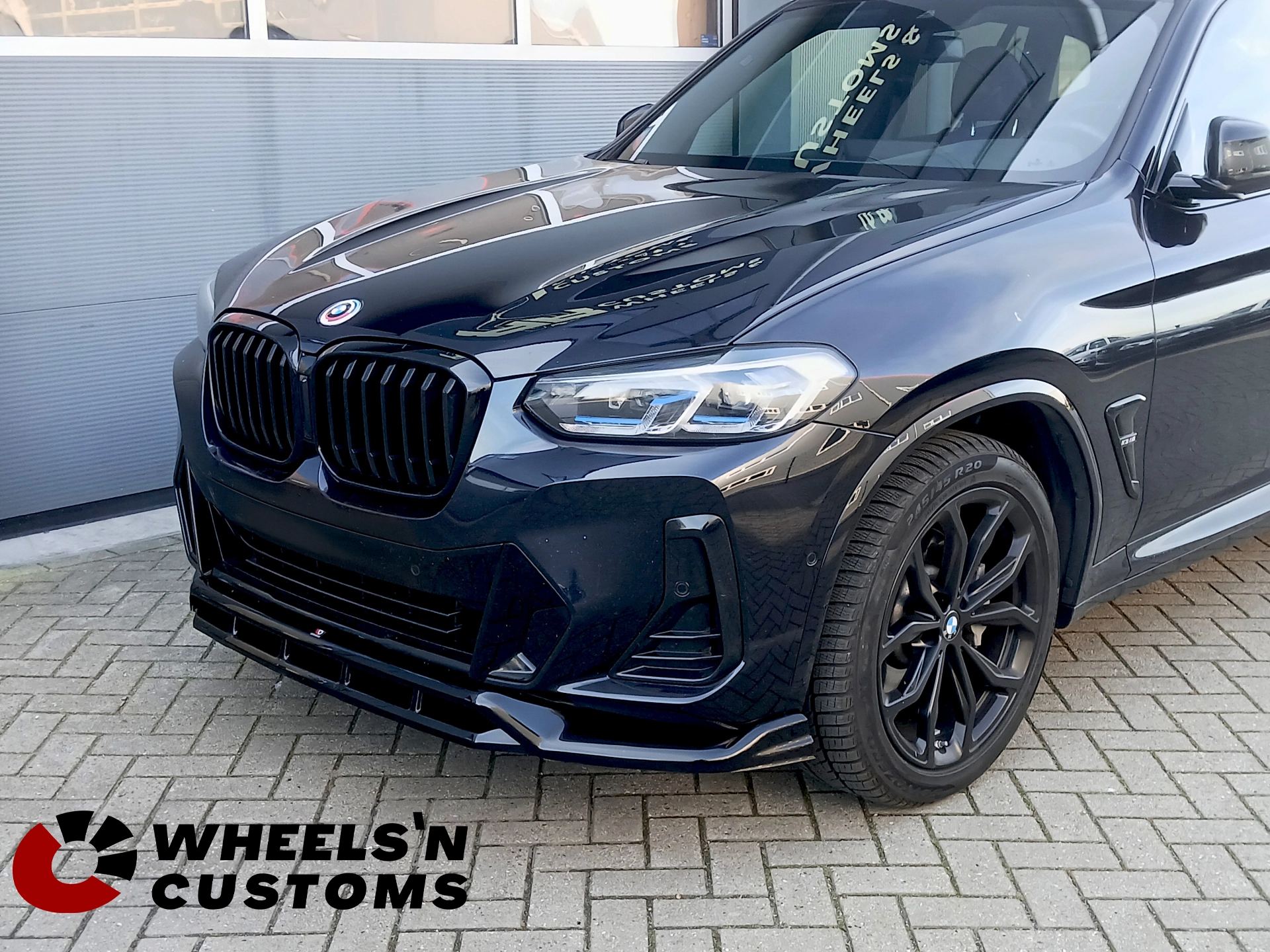 Front Splitter BMW X3 M-Pack G01 Facelift / iX3 M-Pack G08 Facelift / Bumper Lip