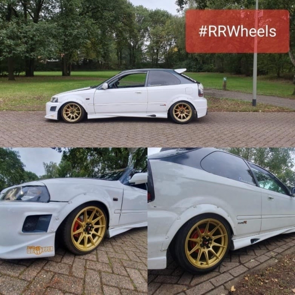 Honda Civic EK - 16 inch - 4x100 7J + 8J ET25