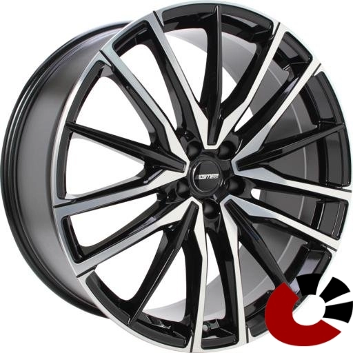 GMP GMP SPARTA Zwart gepolijst 22inch 5x112 ET43 J10.5 965.0kg GMP GMP SPARTA Zwart gepolijst 22inch 5x112 ET43 J10.5 965.0kg