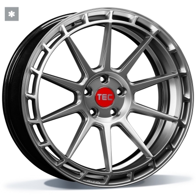 TEC TEC GT8 hyper silver 18" 5x108 ET45.0 B63.40 TEC TEC GT8 hyper silver 18" 5x108 ET45.0 B63.40