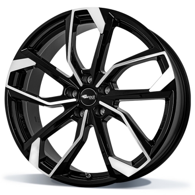 RC Design RC Design RC34 Glanzend zwart / front gepolijst (SGVP) 17" 5x110 ET41.0 B65.10 RC Design RC Design RC34 Glanzend zwart / front gepolijst (SGVP) 17" 5x110 ET41.0 B65.10