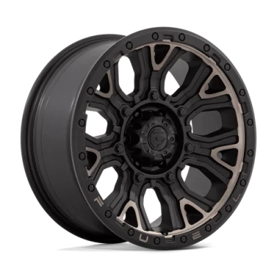 FUEL Fuel D824 TRACTION Matte black w/ double dark tint 17" 6x114.3 ET1.0 J9.00 B66.10