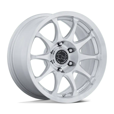 Black Rhino Hard Alloys Black Rhino Hard Alloys BR038 RONIN Gloss silver w/ machined face 17" 6x114.3 ET25.0 J8.50 B66.10