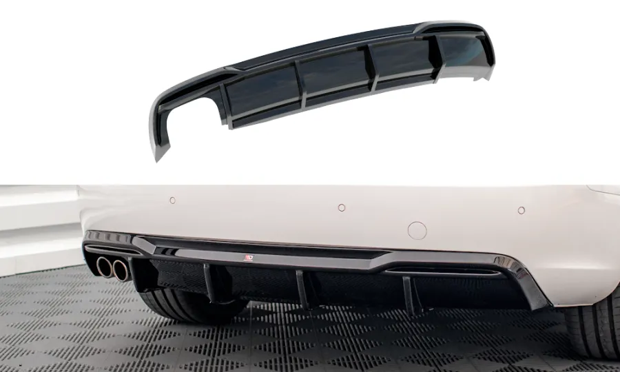 Wheel Valance Rear Rear Valance Audi A5 Coupe 8T Facelift / Diffuser | Maxton Design ...