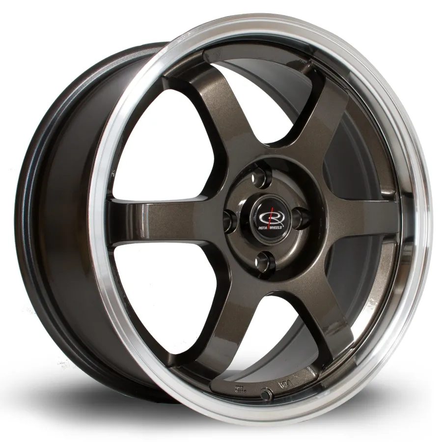 Rota Wheels velgen Grid 17 inch 4x100 RLGunmetal 7.5J ET45
