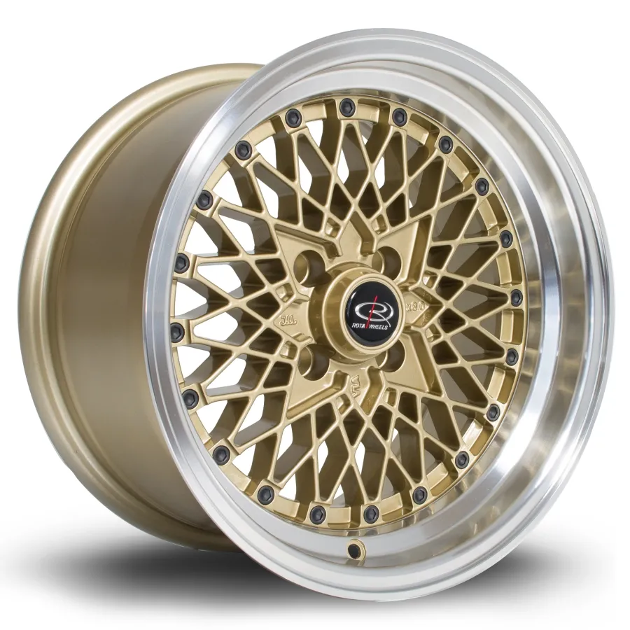 Rota Wheels velgen OSMesh 15 inch 4x100 RLGold 8J ET20