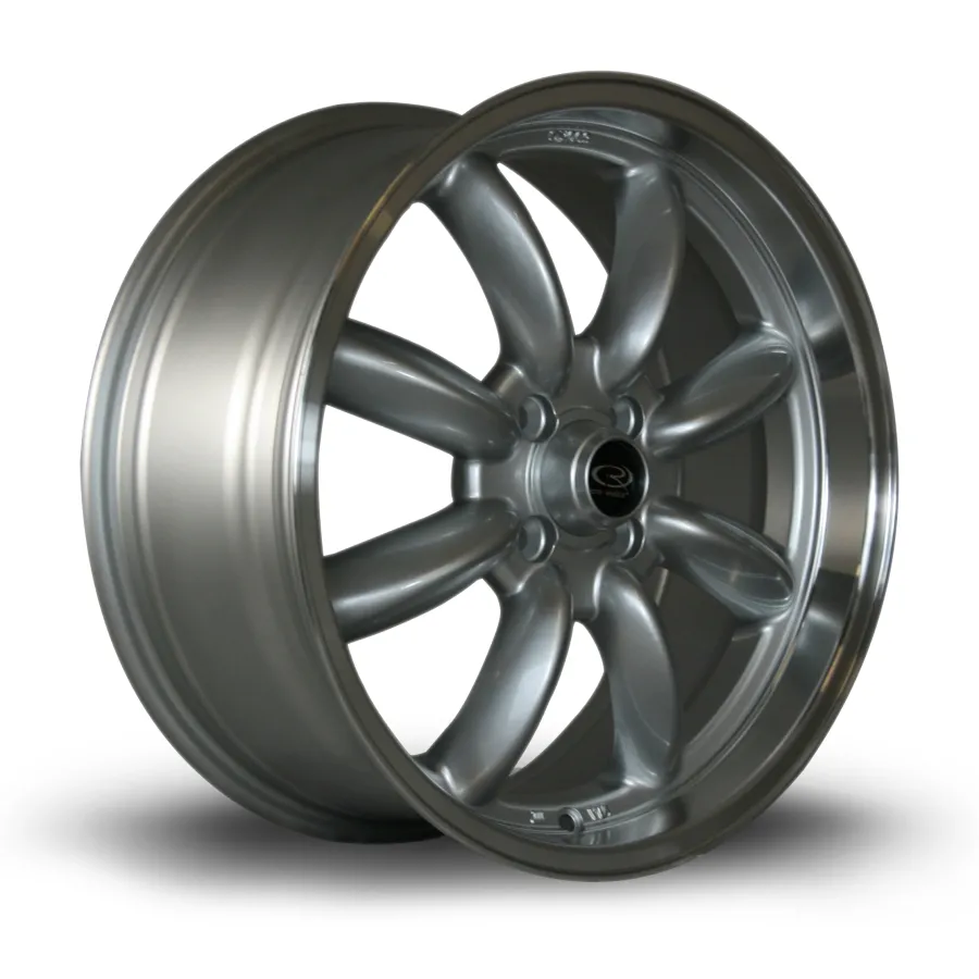 Rota Wheels velgen RB 17 inch 4x100 RLSilver 7.5J ET25