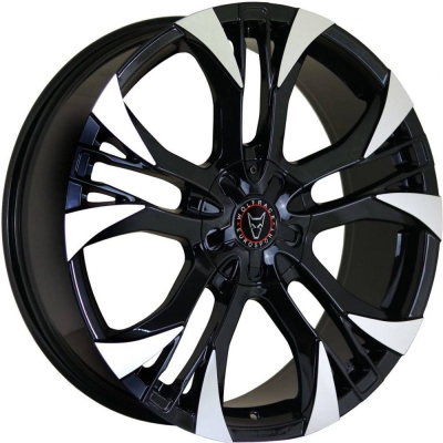 Wolfrace Assassin GT2 18 inch 4x108  8.5J ET 38 Gloss Black Polished