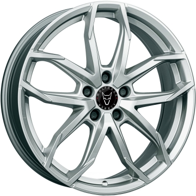 Wolfrace LUCCA 16 inch 4x100  6.5J ET 46 Polar Silver
