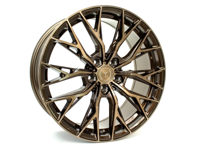 Yanar Wheels DNZ-20 18 inch 5x100 8J ET 40 Brushed Bronze