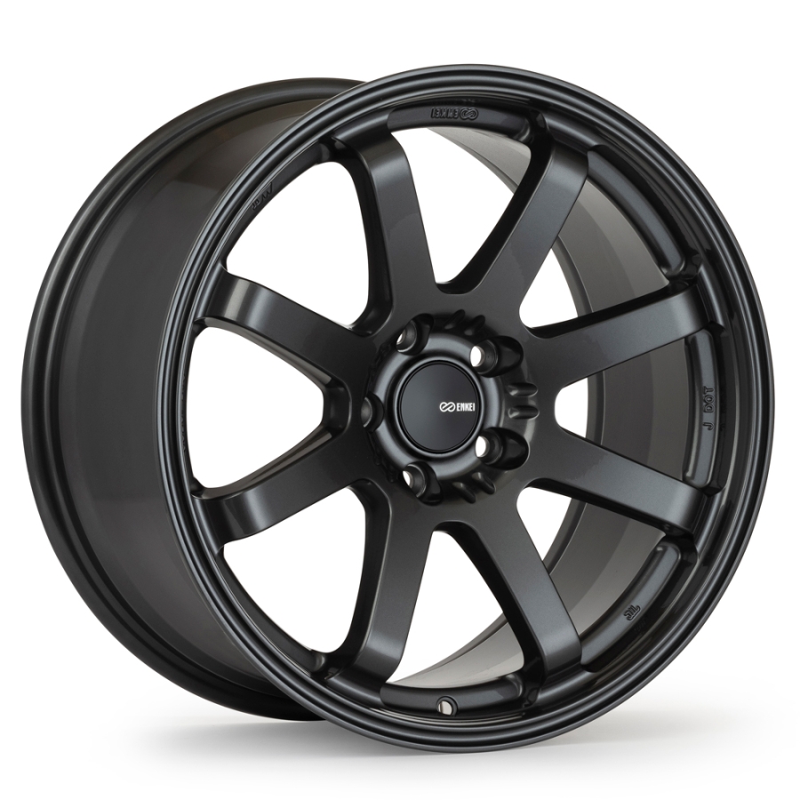 Enkei VANQUISH 18 inch 5x114.3 8J ET 45 Gloss Gunmetal 690KG