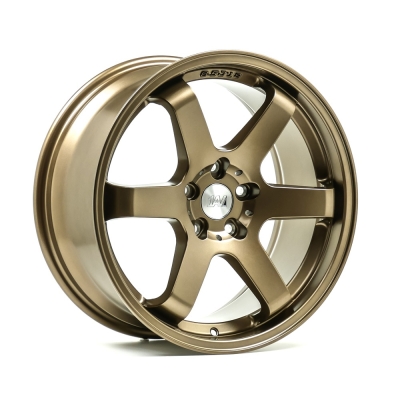 1AV ZX6 5x100-120 18 inch 8.5J ET 40 SATIN BRONZE 1AV ZX6 5x100-120 18 inch 8.5J ET 40 SATIN BRONZE