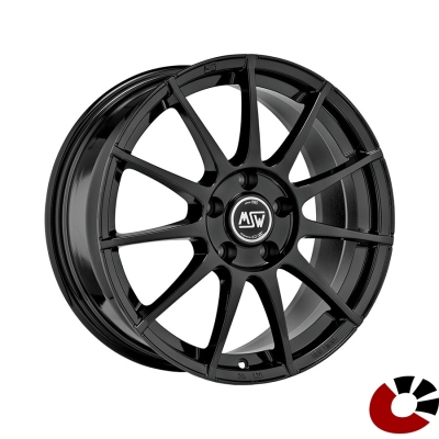 MSW MSW 85 6x14 ET35 4x100 CB63.4 GLOSS BLACK MSW MSW 85 6x14 ET35 4x100 CB63.4 GLOSS BLACK