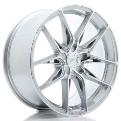 Japan Racing JR Wheels JR44 18x8.5 ET20-48 Custom PCD Silver Machined Face Japan Racing JR Wheels JR44 18x8.5 ET20-48 Custom PCD Silver Machined Face