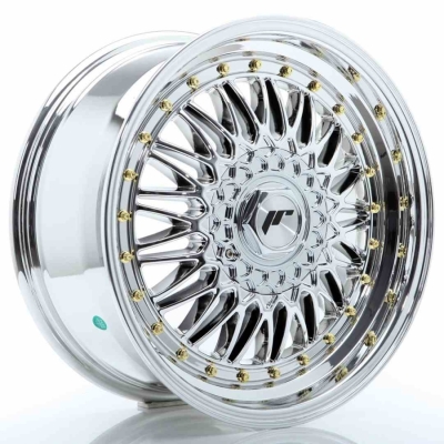 Japan Racing JR Wheels JR9 17x7.5 ET35 4x100 & 4x108 Chrome Japan Racing JR Wheels JR9 17x7.5 ET35 4x100 & 4x108 Chrome