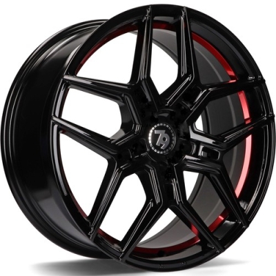 79Wheels 79Wheels SV-B 18 inch 5x114.3 ET40 73.1 700kg BGRIL- Black glossy red inner lip 79Wheels 79Wheels SV-B 18 inch 5x114.3 ET40 73.1 700kg BGRIL- Black glossy red inner lip