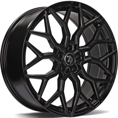 79Wheels 79Wheels SV-K 18 inch 5x114,3 BG - Black Glossy 79Wheels 79Wheels SV-K 18 inch 5x114,3 BG - Black Glossy
